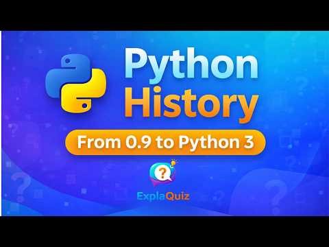 Python History From 0 9 to Python 3