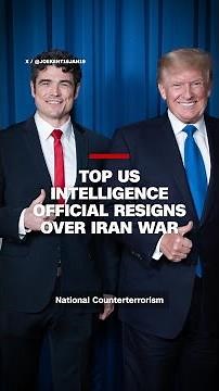 Top US intelligence official resigns over Iran war