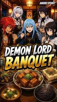 Demon Lords Feast in Tempest | That Time I Got Reincarnated as a Slime Season 4 ‪@anime1point‬ ​