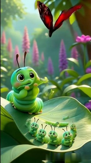 Life Cycle of a Butterfly | Kids' Fun 🤓Adventures | Learn with fun | Kids