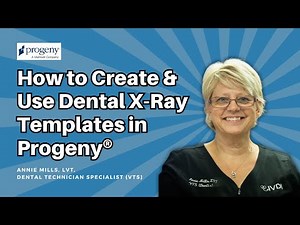 Making Progeny Templates for Veterinary Dental Radiographs
