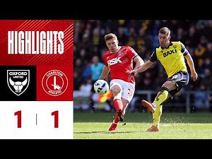 Highlights: Oxford United 1 Charlton 1 (March 2026)