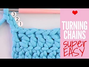 Turning Chains in Crochet for Beginners