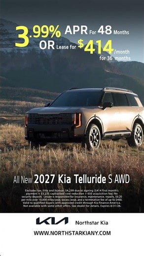2027 Kia Telluride | Northstar Kia