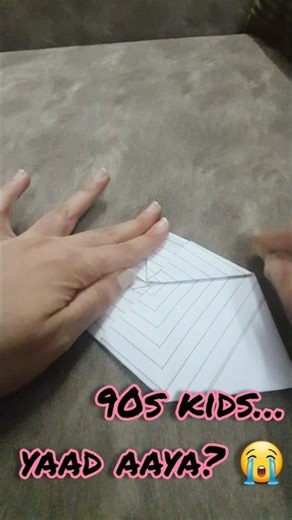 Tipi Tipi Top 😍 | 90s Kids Favourite Paper Game | Pure Nostalgia✨️#shorts #youtubeshorts #trending