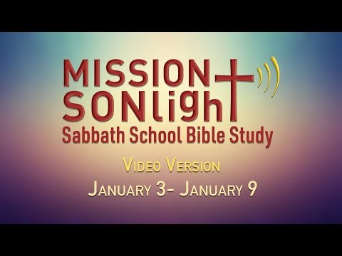 January 3 - January 9 MS Sabbath School Bible Study Q1 2026 Week 2