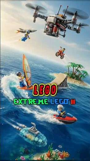 LEGO Extreme Stunts The Ultimate Brick Showdown #lego #asmr #extremesports