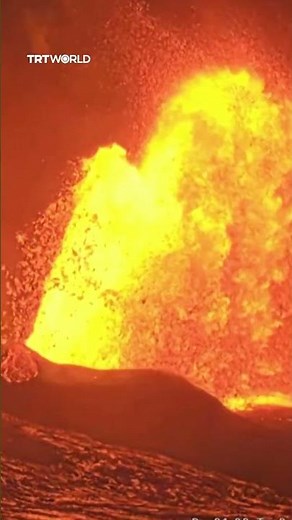 Molten lava erupts from Hawaii's Kilauea volcano