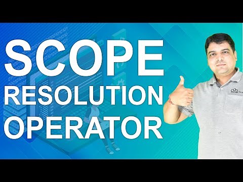 Scope Resolution Operator in C++ | C++ Tutorial for Beginners