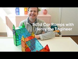 Build Car Ramps with Henry the MAGNA-TILES® Engineer