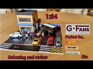 Super Cool Diecast car Store from G Fans diorama ‼️ With working 💡 #diecast #hotwheels #diorama