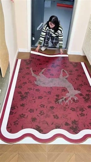 Ladies, go for it! These cut-to-size, non-slip leather door mats offer maximum peace of mind.