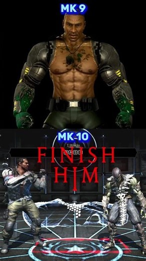 JAX Fatality Comparison ⚔️ MKX vs MK9 | Brutal Finish 💀🔥