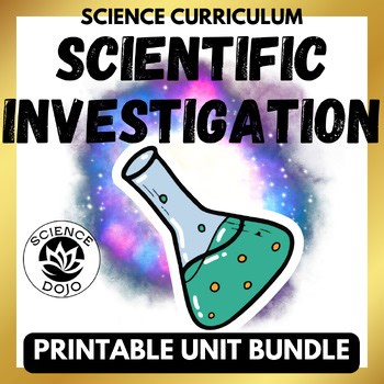 Scientific Method Curriculum Full Unit Bundle - Science Interactive Notebook