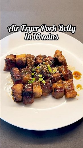 EasyPeasy Air Fryer Recipe: Pork Belly Burnt Ends