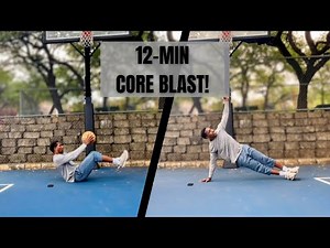 12-Minute Core Workout for Basketball Players | Get Stronger Abs and Explosive Power!
