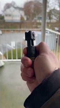 Invisible alien Zeta caught on porch watch the lighter !