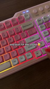 6.2K views · 39 reactions | my perfect keyboard - can be used wireless or wired  #keyboard #keyboardasmr #keyboardsoundtest | Kayla Gross | Facebook