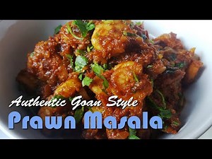 How to make Prawn Masala? | Goan Style Dry Prawn Masala
