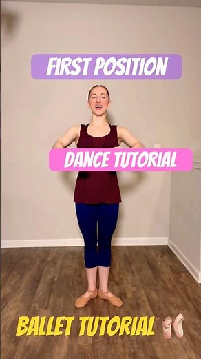 First position in Ballet #lindseybrinsonstudios #balletclass #ballettutorial #danceteacher