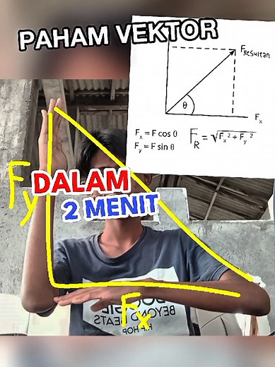 Belajar Fisika dalam 30 Detik: Vektor dan Hashiredo