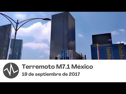 Mexico Earthquake 7.1 (Puebla) September 19, 2017
