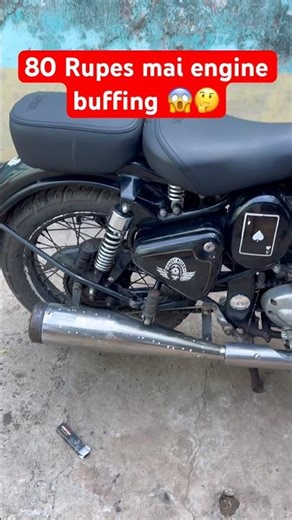 Don't Spend ₹500! Sirf ₹80 mein Royal Enfield Shines like New!#royalenfield#shorts#shortsfeed#viral