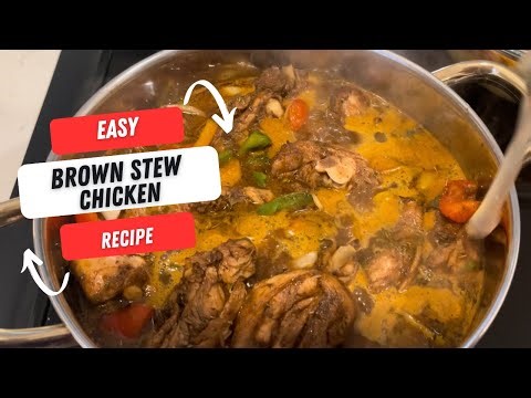 Brown Stew Chicken Recipe | One-Pot Caribbean Dinner