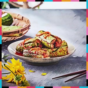 This type of kimchi is made by using fresh vegetables and kimchi paste. It’s delicious and refreshing in taste and a delicacy during summers. What is this dish called? Hint: Fresh cucumbers are used to make this dish. . . . . . . . . . #ktoindia #ktravelpictionary #kimchi #koreanfood #explorekorea #Knowkorea #travelkorea #visitkorea #summers #koreandish #freshvegetables | Korea Tourism Organization India