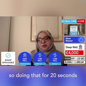MUST WATCH! We are LIVE on British Muslim TV from 7pm on SKY Channel 752 with our Ramadan Water Appeal. Donate a well in your name for just £25/month. Call: 03000113333 Visit: globalone.org.uk/cause/givewater/ Give #Sadaqah Give #Zakat | BritishMuslimTV