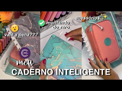 TUDO SOBRE O CADERNO INTELIGENTE | Abrindo meu Caderno Inteligente | Organizando meus Cadernos
