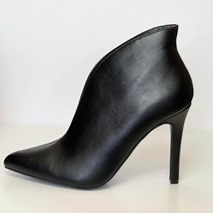 NEW Women's Classy Faux Leather Stiletto Ankle Booties Boots by Anne Michelle