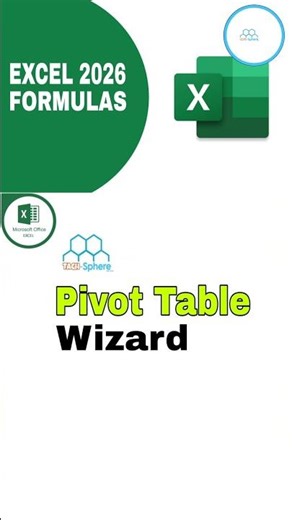 The Pivot Table Wizard in Excel‼️#exceltips #excelformulas #msexceltricks