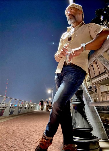 “The river shimmered, the air turned tender, and the night leaned in close — Fall on the south bank of the St. John’s felt like it was saving its softest light just for this moment. Sometimes the best part of the night is the quiet between the live music and the friendly laughter while sipping’ and strollin’. At the end of a productive day, time and I are finally catching our breath.” - M. | Michael Mundy