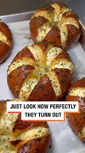 Cream cheese stuffed garlic bagels | Lessons Learned In Life
