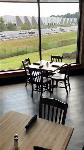 When You're Almost The Only Ones In California Dreaming Restaurant In Greenville, SC.