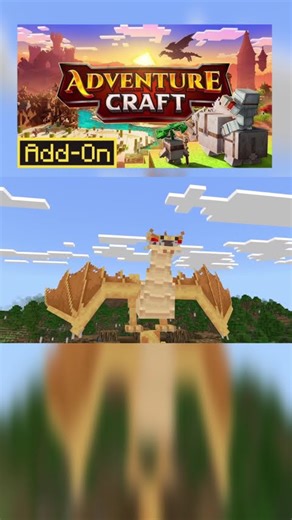 AdventureCraft Add-On #addonminecraft #minecraftbedrock #minecraft