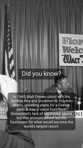 1965 Walt Disney #disney #disneyworld #disneytiktok #disneyparks #disneyland #disneylife