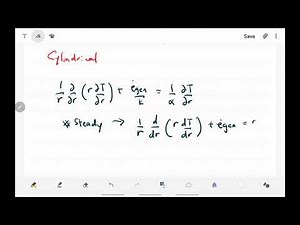 Quick Review 1D Heat Conduction Equation