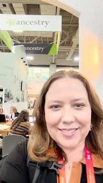 7 Mar 2026 Ancestry booth at RootsTech #genealogy #rootstech #ancestry