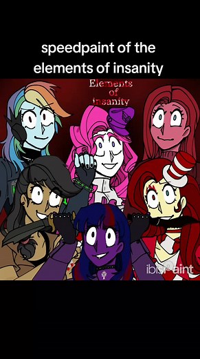 Speedpaint of MLP Elements of Insanity