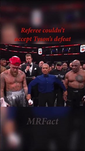 Tyson’s defeat 🥲#boxing #viral