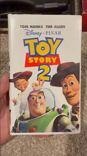 TOY STORY 2 VHS #toystory #vhs #vintage #retro #movies #movieshorts #cinema #disney #moviebuff