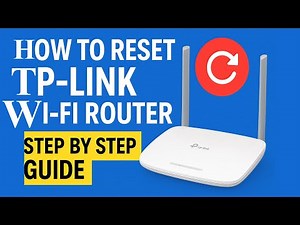How to Reset TP-Link Wi-Fi Router | Step by Step Guide