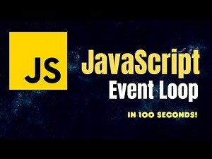 JavaScript Event Loop explained in 100 seconds - Learn JavaScript