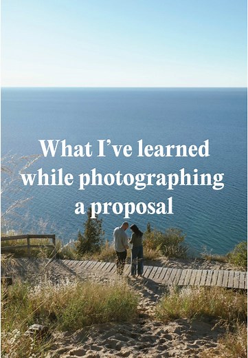 How to have the perfect proposal #proposal #photographer #couplephotographer #engagementsession #photographingaproposal #lakeproposal #michiganproposal #wheretopropose