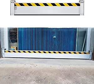 Reusable Aluminum Flood Barriers Dam for Basement & Garage, Flood Protection Barriers/Mouse Guard for Outdoor/Indoor, Thickened Home Water Baffle(265x20cm/8.7x0.7ft/104.3x7.9in)