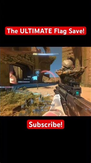 The Ultimate Flag Save #halo #haloinfinite #haloinfinitemultiplayer #haloclips #overkill #fps