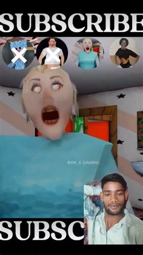 HUGY WUGY GRANNY, ELSA, HORROR ISHOW SPEED 🔥 JUMP SCARE 😱 #shortsfeed #granny