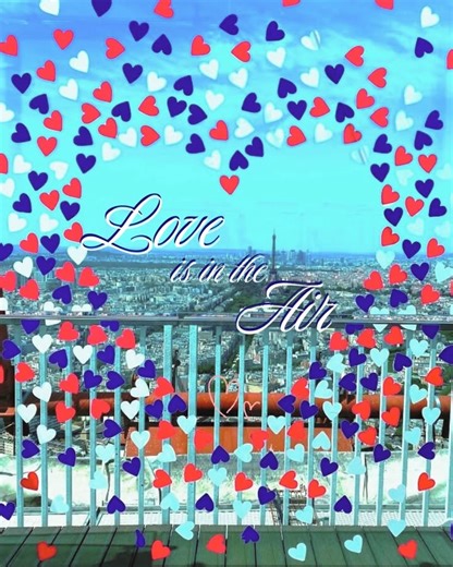 Paris Travel App | Offline Map & Guide | And here’s a little extra love from above 💙 This heart-filled view was captured at the Montparnasse Tower observation deck, where you’ll... | Instagram